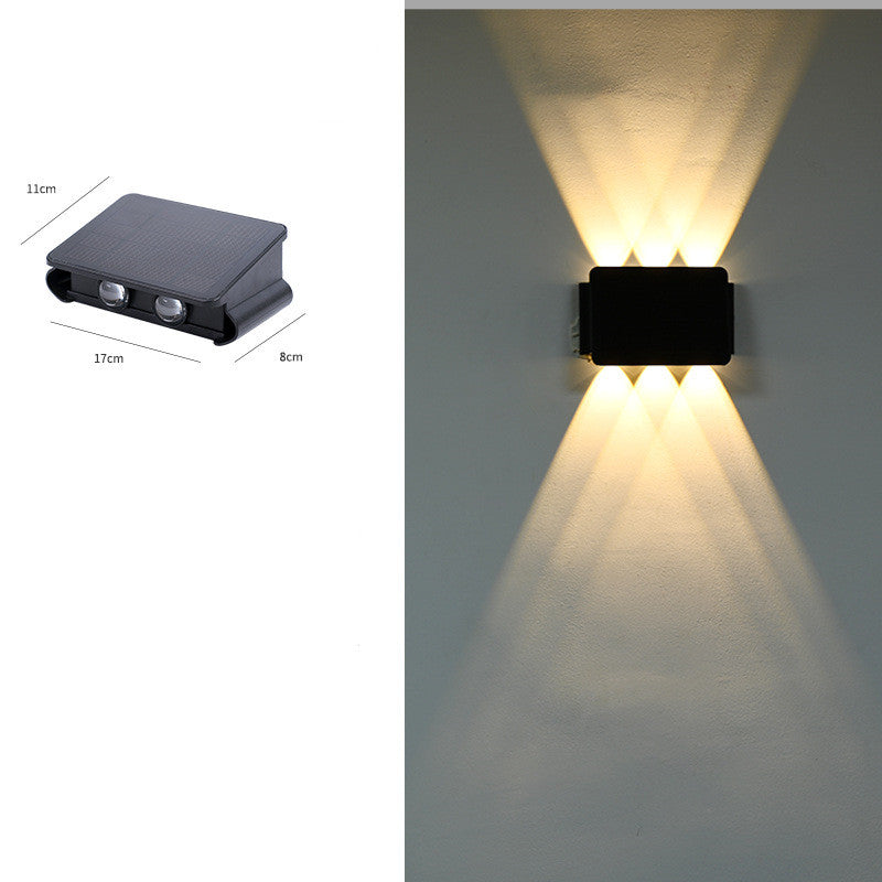 Solar Corridor Wall Light – Waterproof Outdoor LED Lamp