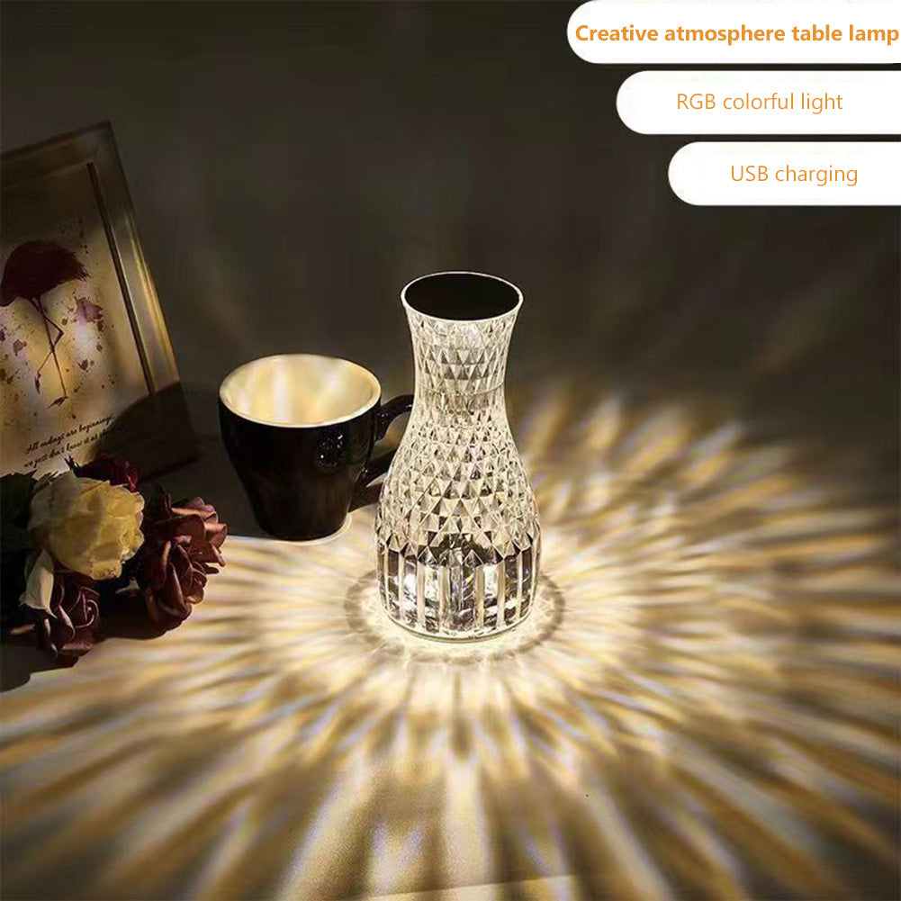 Stylish Crystal Table Lamp for Relaxing Evenings