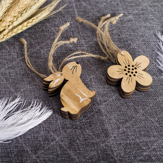 Easter Wooden Hanging Pendant