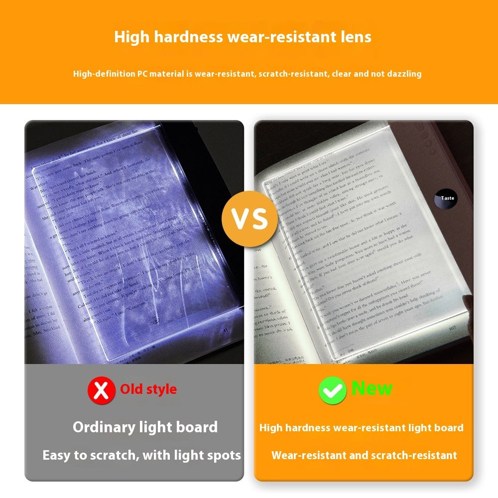Rechargeable Clip-On LED Reading Light – Eye-Friendly Lamp for Books & Tablets