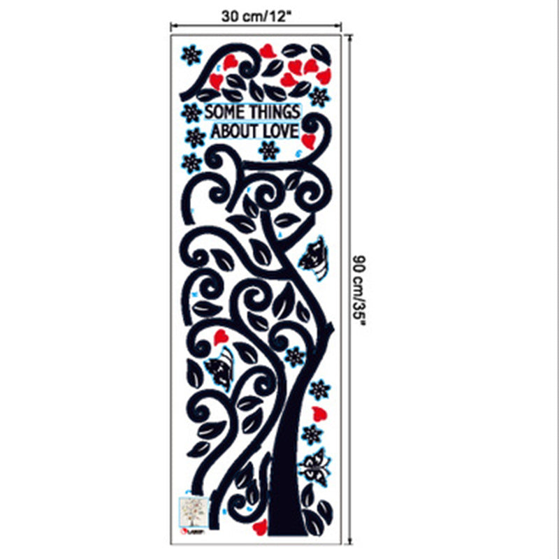 Personalized Family Tree Wall Decals – DIY Wall Sticker Decor for Modern Homes