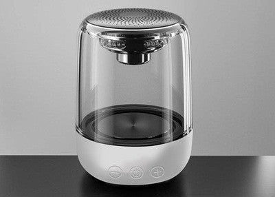 Portable Bluetooth Speaker Bass Boost – LED Light Wireless Music Speaker with FM Radio