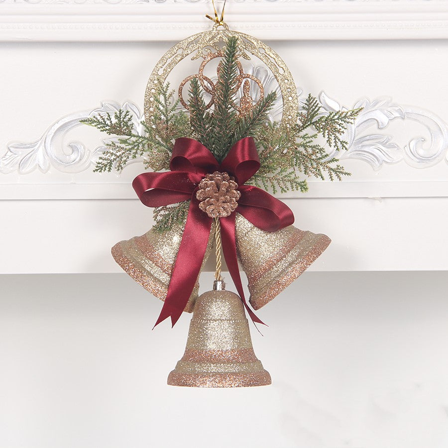 Christmas Tree Bell Ornament – Big Festive Bell Decor for Holiday Styling