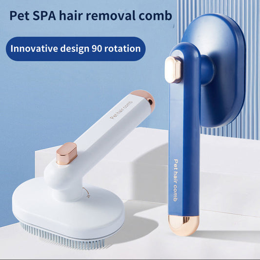Self-Cleaning Pet Hair Brush – Grooming Tool for Cats and Dogs