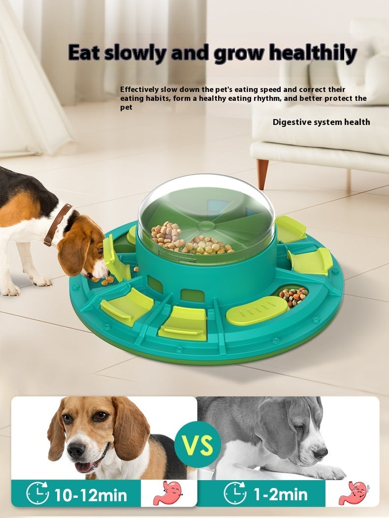Smart Dog Puzzle Feeder – Interactive Slow Eating Toy for Dogs