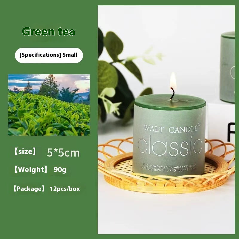 Relaxing Aromatherapy Candle – Cylindrical Color Candle for Home, Gifts & Stress Relief