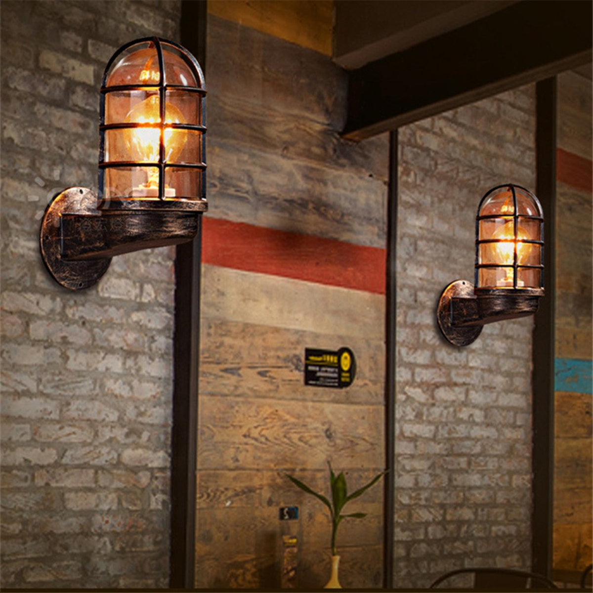 Vintage Outdoor String Lights – Café Style Patio Lighting for Garden
