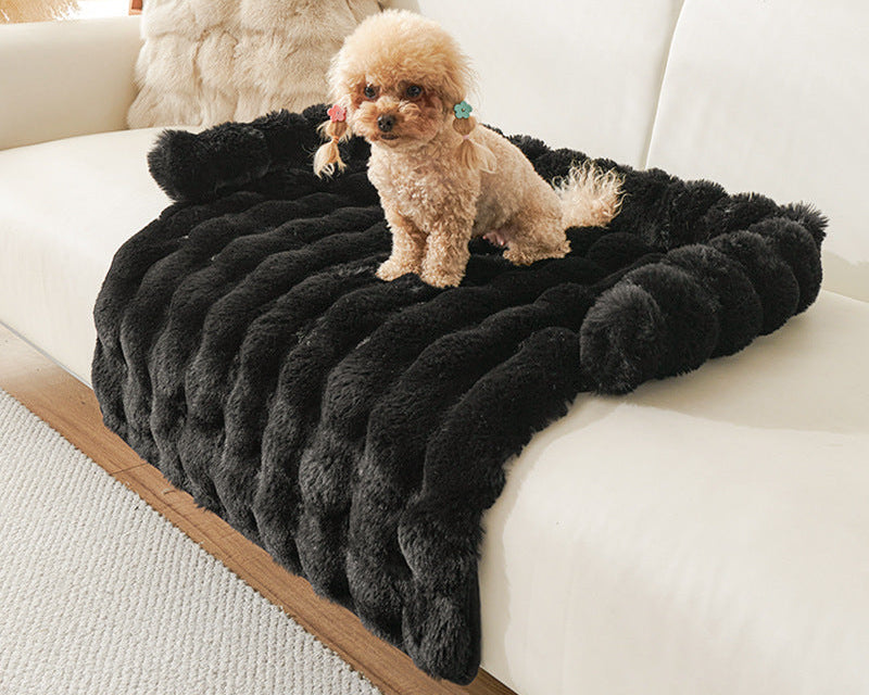 Winter Pet Mat – Soft, Warm, Non-Slip Dog Bed for Indoor & Outdoor