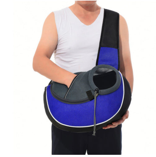 Pet Carrier Crossbody Bag for Dogs & Cats – Portable Hands-Free Sling