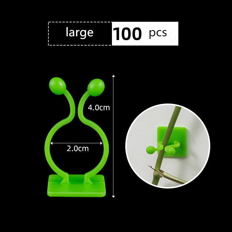 Garden Plant Climbing Clips – Self Adhesive Wall Fixer for Vines, Flowers & Green Plants