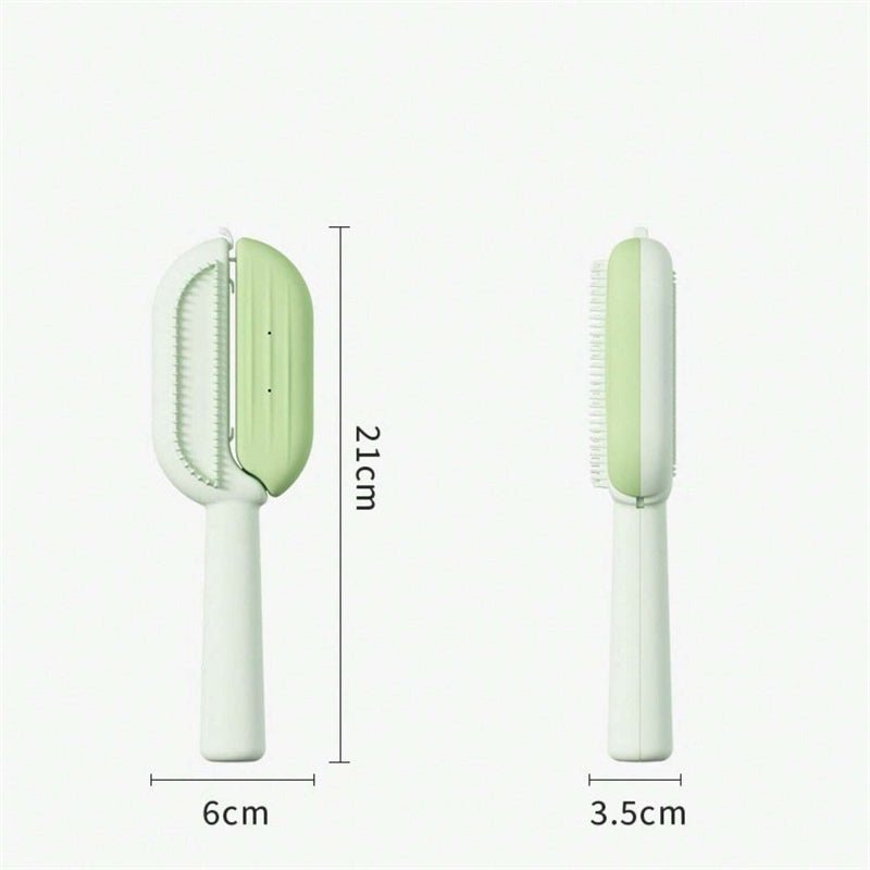 Self Cleaning Dog Cat Brush 3 in 1 Pet Grooming Tool Hair Removal Massage Comb With Water Tank