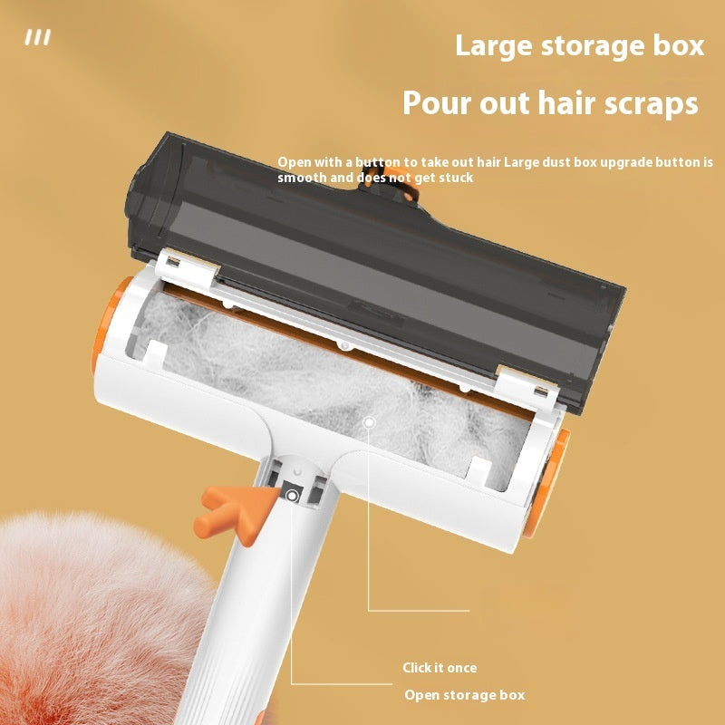 Washable Pet Hair Remover Brush – 2 in 1 Lint Roller for Furniture & Clothing