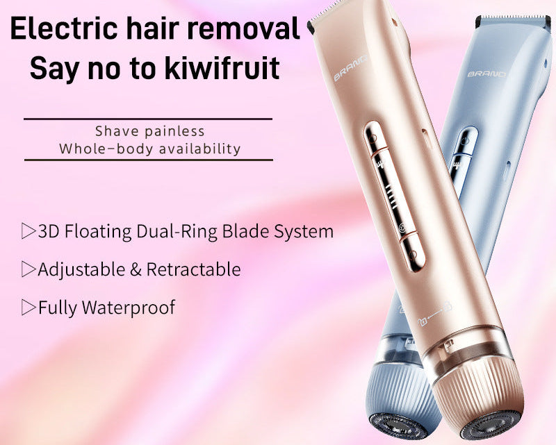 All-in-One Hair Removal Solution – 2-in-1 Epilator & Electric Razor for Women