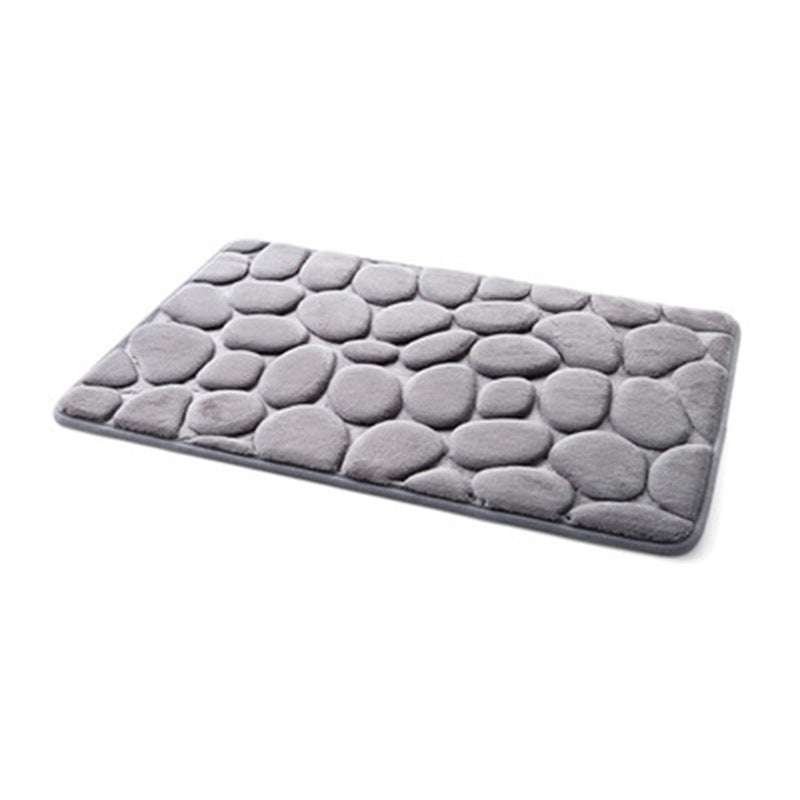 Non-Slip Absorbent Floor Mat – Bathroom & Kitchen Water-Absorbing Rug for Home Use
