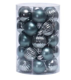 Christmas Ball Ornament Set – Beautiful Hanging Tree Decorations for Cozy Holiday Home