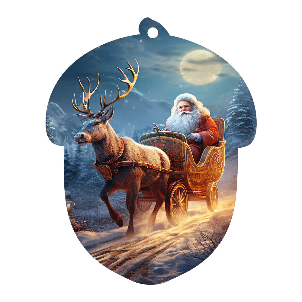 Christmas Hanging Car Ornament – Holiday Decor Pendant for Car & Home
