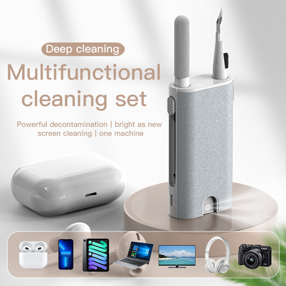 5-in-1 Screen Cleaner Kit – Portable Phone, Laptop & Earbud Cleaning Tool