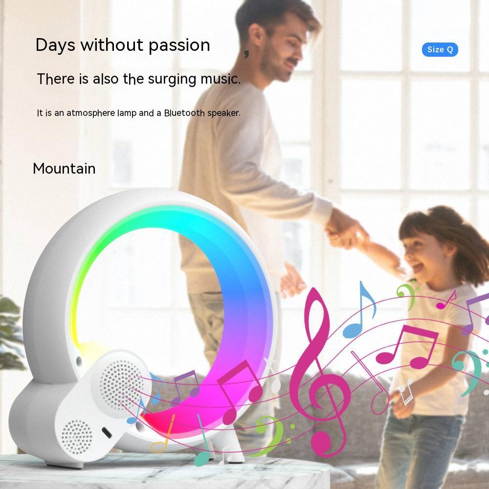 Mood-Boosting Alarm Clock with Sound and Glow