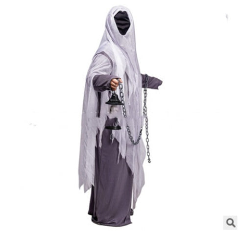 Halloween Horror Cloak Costume – Lantern Ghost Cosplay Robe for Party & Events