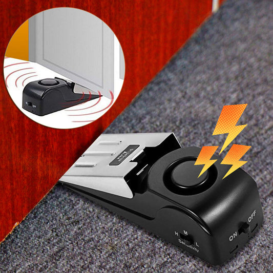 Door Stop Alarm – Burglar & Home Safety Door Security Tool