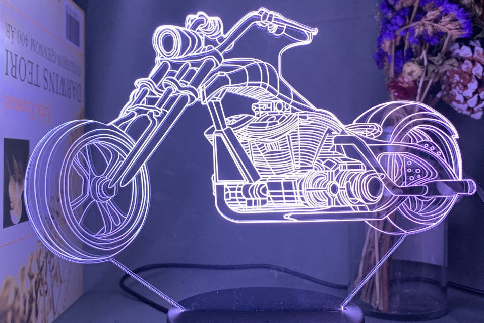 Custom Name LED Night Light – 3D Airplane Lamp for Kids Bedroom