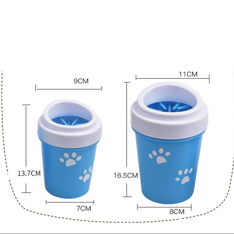 Silicone Pet Paw Washer – Dog Foot Cleaner Cup for Quick Mud & Dirt Removal