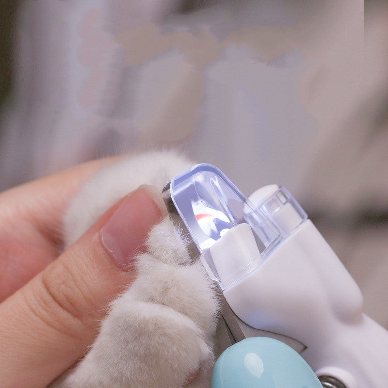 Safe Electric Dog Nail Clippers – LED Pet Nail Grinder for Cats & Dogs Grooming