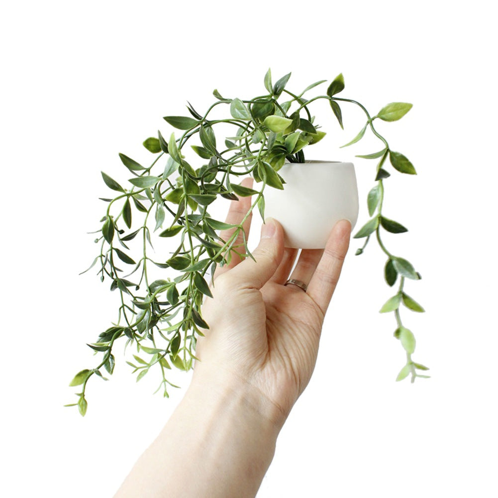Mini Artificial Succulent Fridge Magnets – Decorative Plant Refrigerator Stickers