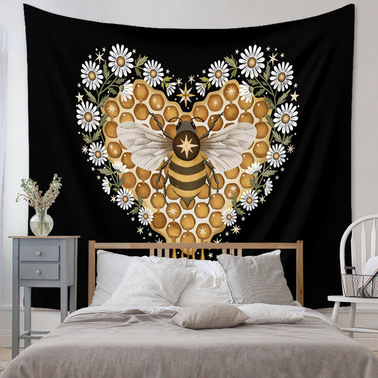 Bohemian Wall Hanging Tapestry – Cozy Aesthetic Decor for Bedroom & Living Room