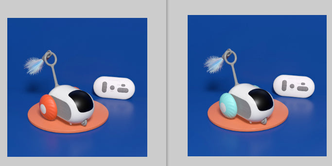 Interactive Cat Car Toy USB Rechargeable | Smart Remote Control Chasing Pet Toy