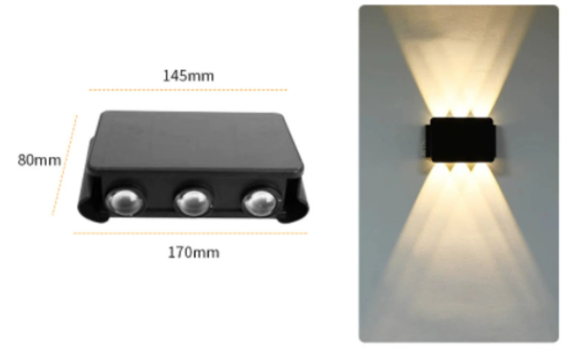 Solar Corridor Wall Light – Waterproof Outdoor LED Lamp