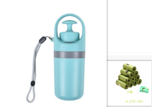 Portable Dog Pooper Scooper with Bag Dispenser – Lightweight