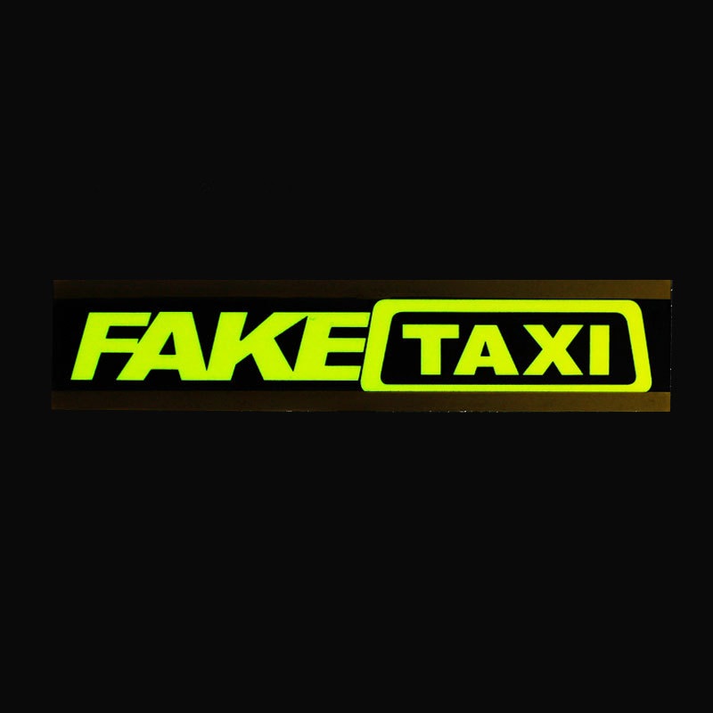 Car LED Windshield Glow Sign – Flashing Panel Sticker for Auto Styling