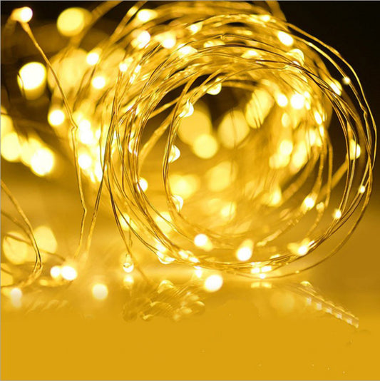 Solar LED Garden Lights – Outdoor Waterproof String Lights for Party & Holiday Decor