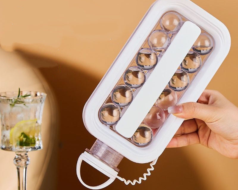 Quick Release Ice Ball Tray & Cold Kettle – 2-in-1 Summer Kitchen Gadget