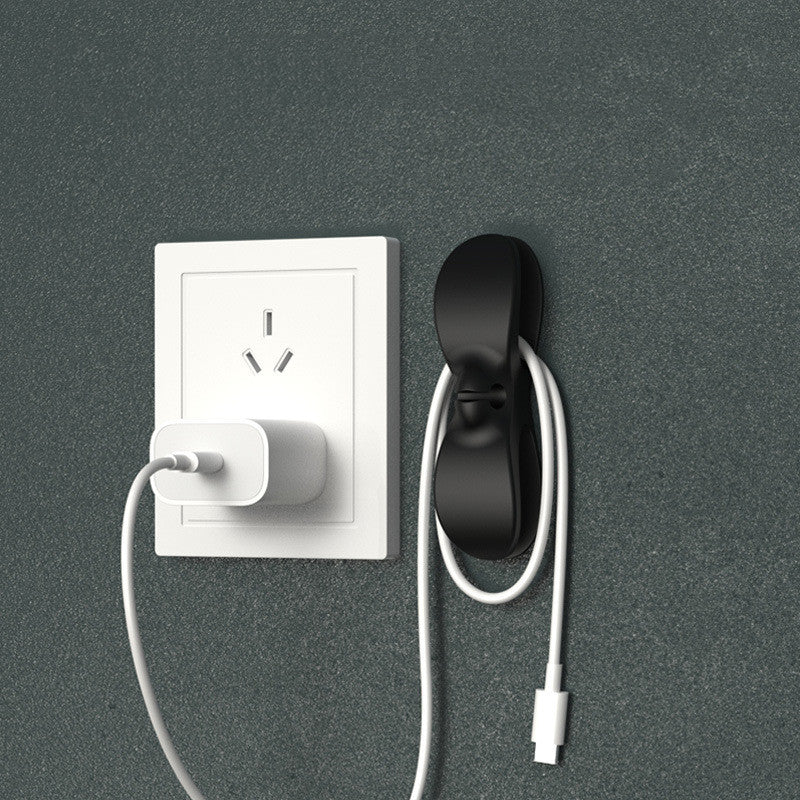 Home Cable Management Clip – Adhesive Cord Organizer Winder for Neat & Tidy Wire Storage
