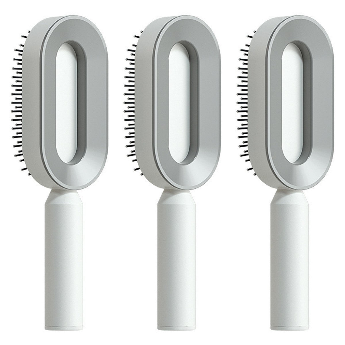 Self-Cleaning Hair Brush – Detangling & Smoothing with One-Click Hair Removal