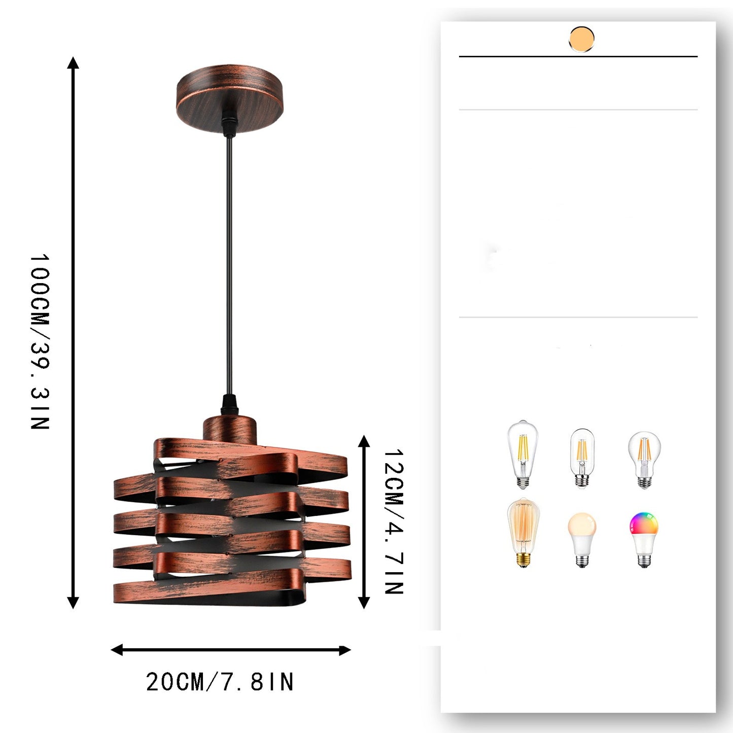 Vintage Style Chandelier – Bedside & Living Room Decorative Lighting