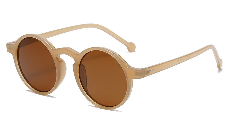 Trendy Round Sunglasses UV Protection – Small Frame Vintage Style Glasses