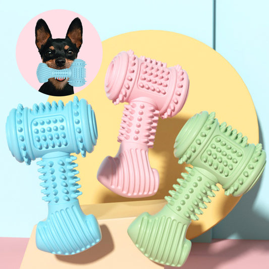 Durable Dog Chew Toy – Indestructible Teeth Cleaning Toy for Aggressive Chewers TPR