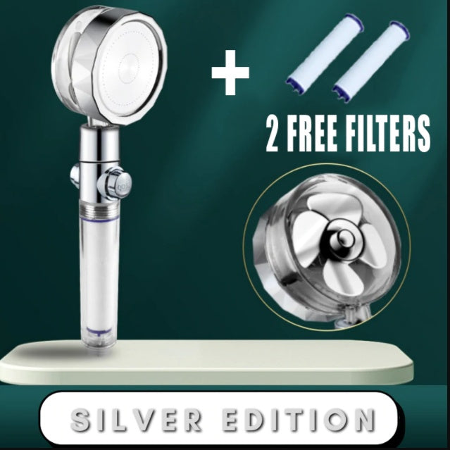 Luxury Rotating Shower Head – High Pressure, Water-Saving, Bathroom Upgrade