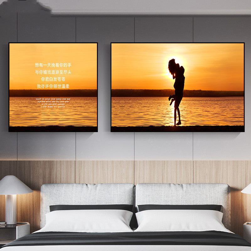 Bedroom Bedside Decoration – Modern Nightstand Decor for Cozy Homes