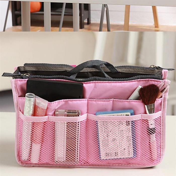 Travel Cosmetic Organizer Bag – Portable Makeup Storage Case for Beauty & Toiletries