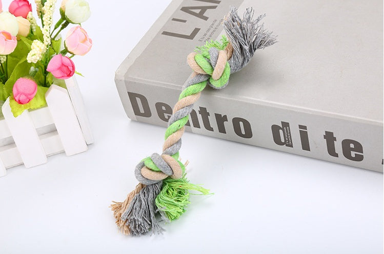 Interactive Tug Rope Dog Toy – Durable Chew Toy | Teeth Cleaning Cotton Rope Pet Toy