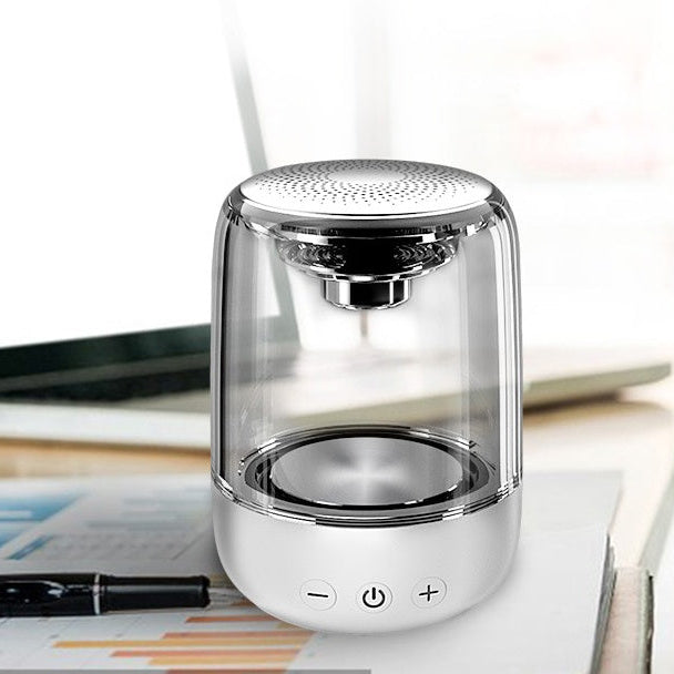 Portable Bluetooth Speaker Bass Boost – LED Light Wireless Music Speaker with FM Radio