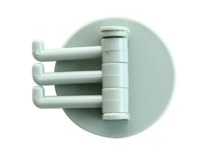 Kitchen & Bathroom Wall Hooks – ABS Nail-Free Adhesive Hooks for Storage & Organization