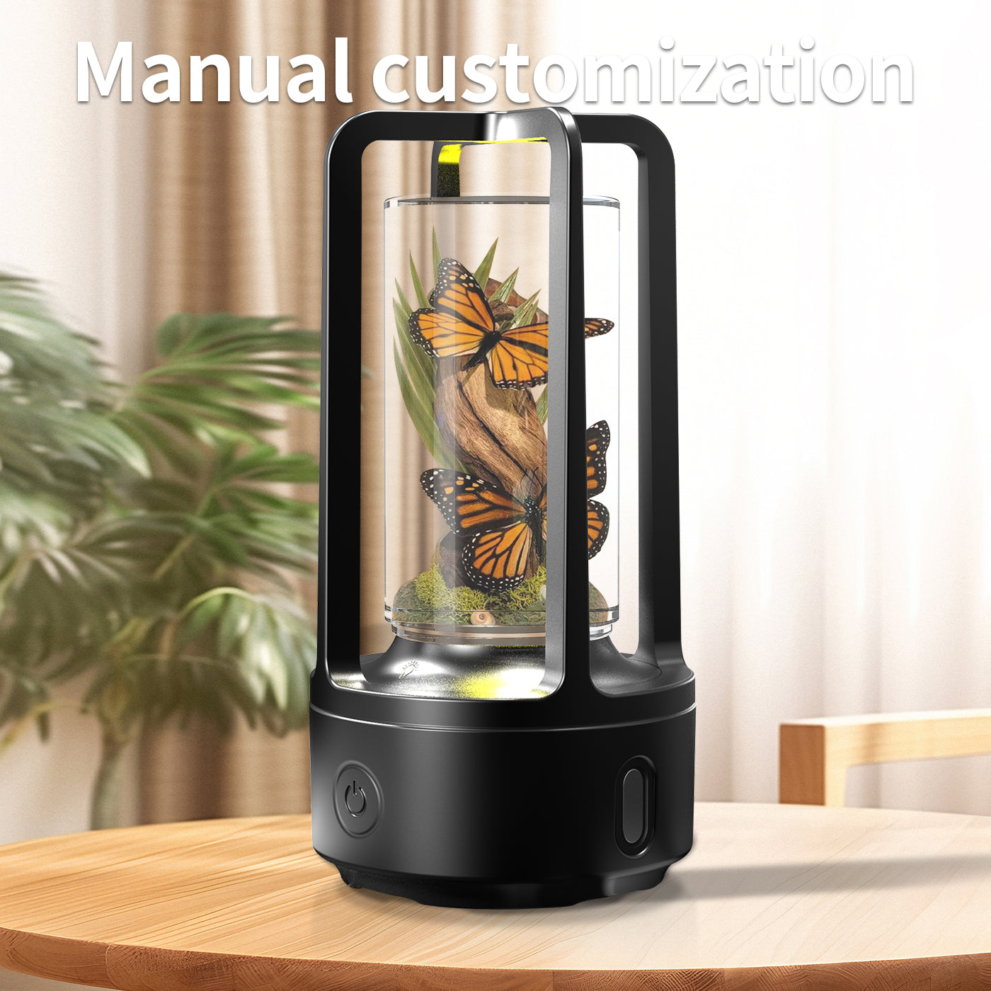 Crystal Audio Night Light Bluetooth Speaker – 2-in-1 Resin Decorative Lamp