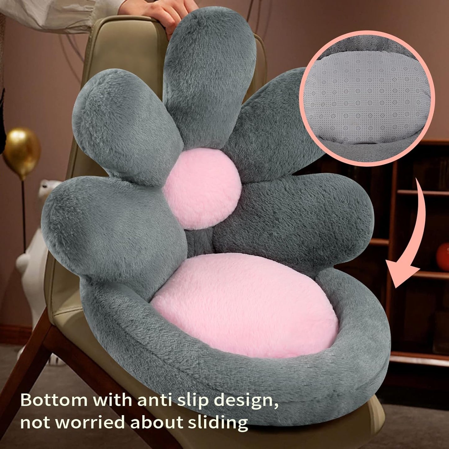 Comfy Cat Nest & Scratching Board – Floor Cushion for Home, Office, and Gamer Setup