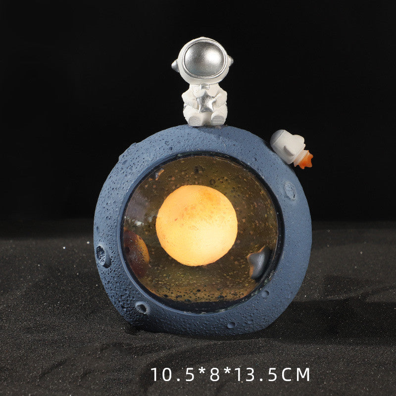 Galaxy Astronaut LED Decor Light – Creative Space Home Ornament for Living Room