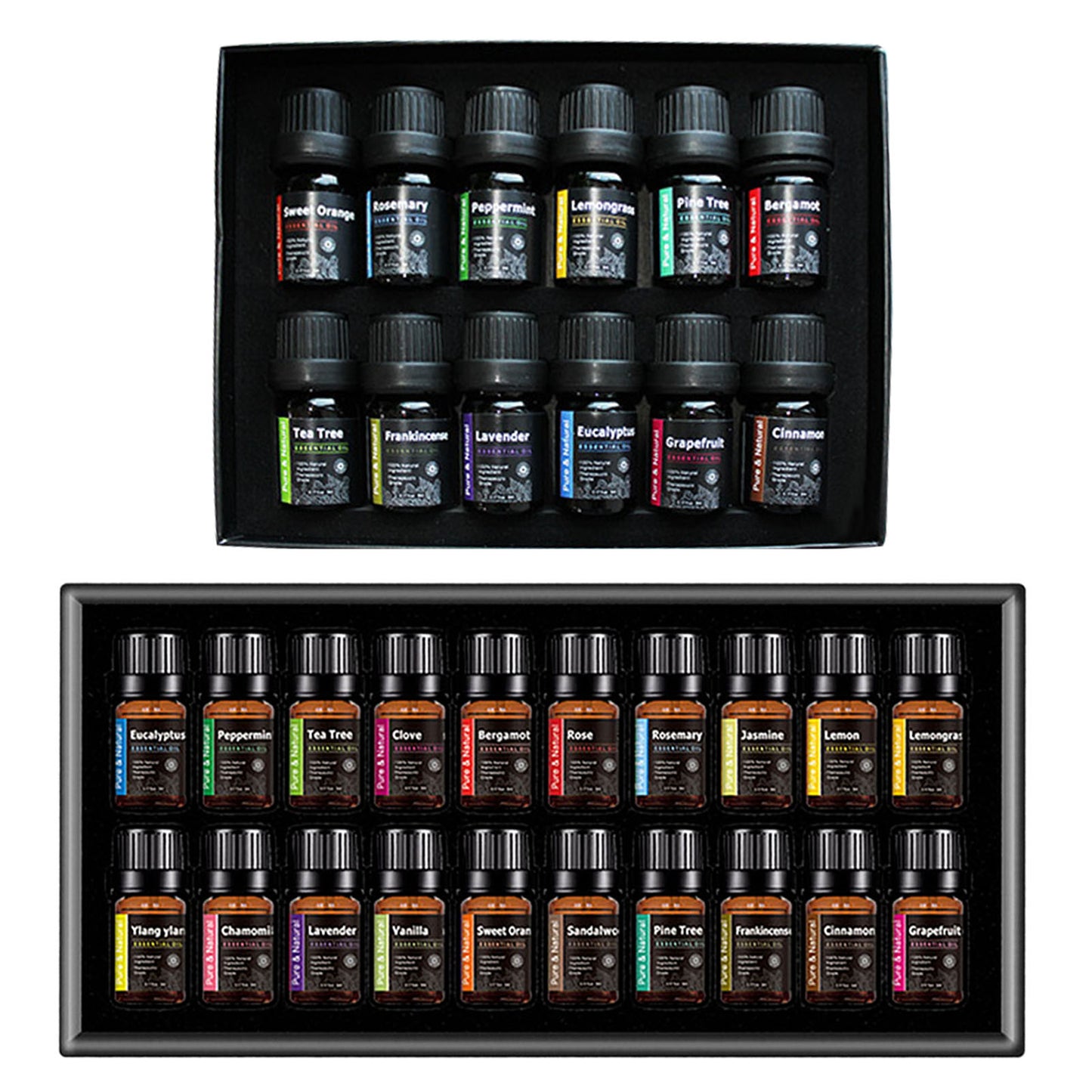 Essential Oil Set with Diffuser – Aromatherapy Kit for Home & Wellness
